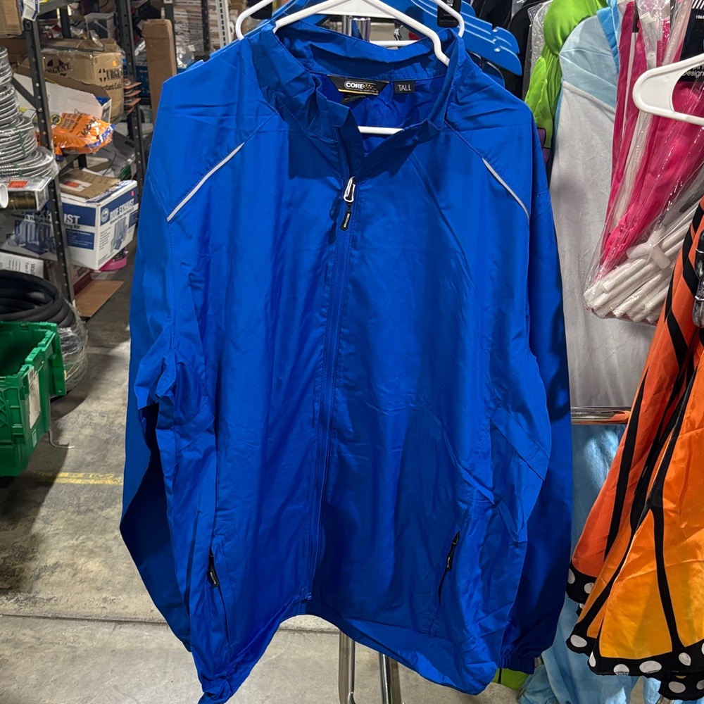 Men's Blue Windbreaker Jacket